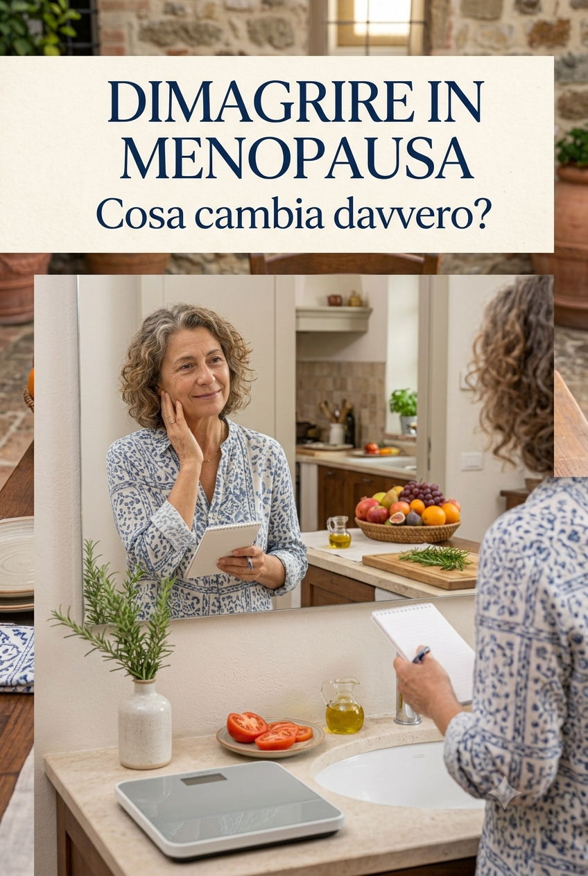 Dimagrire in menopausa: cosa cambia davvero e come perdere peso